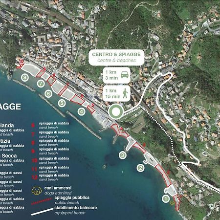 Appartamento A Moneglia, Tra Portofino E Le Cinque Terre Экстерьер фото